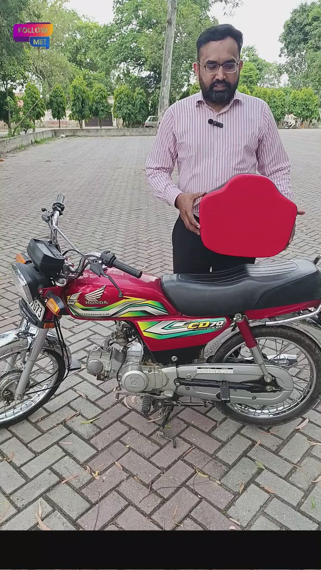 Load video: Installation procedure of bike seat cushion by Rider Comfort 